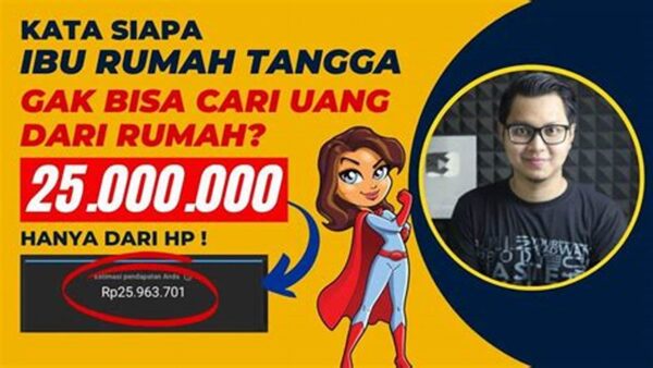 Mudah! Cara Menambah Penghasilan dari Rumah via Fintech